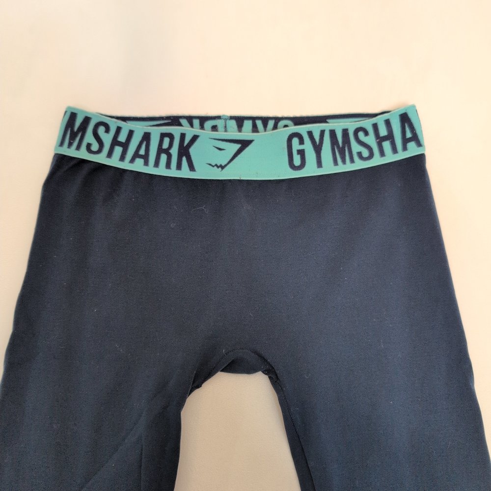 Gymshark Blue Seamless High-Waist Leggings - Picture 5 of 9